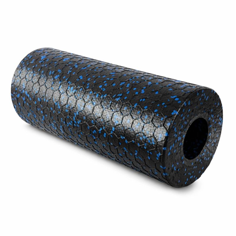 Wozinsky WRM-33 Massage Roller Exercise Roller 33 cm - Black fekete edzőfelszerelés 304004-204555