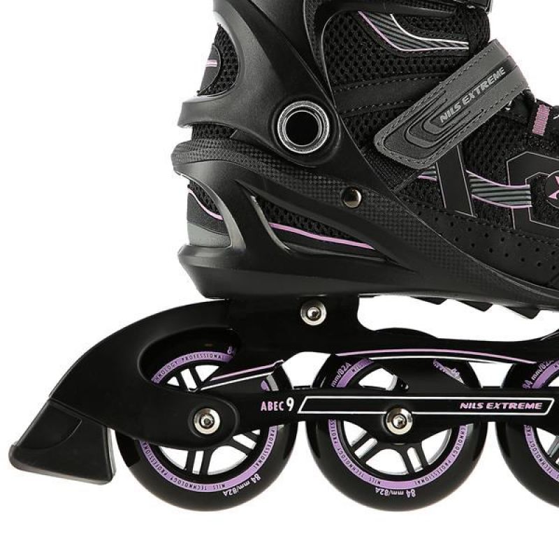 Nils Extreme Na9157 Black And Purple Size lila roller skates