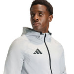 Men's adidas Tiro 26 Travel Windbreaker Light KD3336 szürke kabát