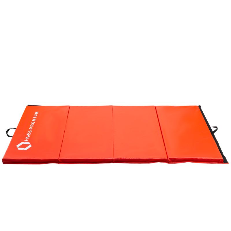 HMS Folding gymnastic mattress red MGS01 piros fitness matrac 17-44-285