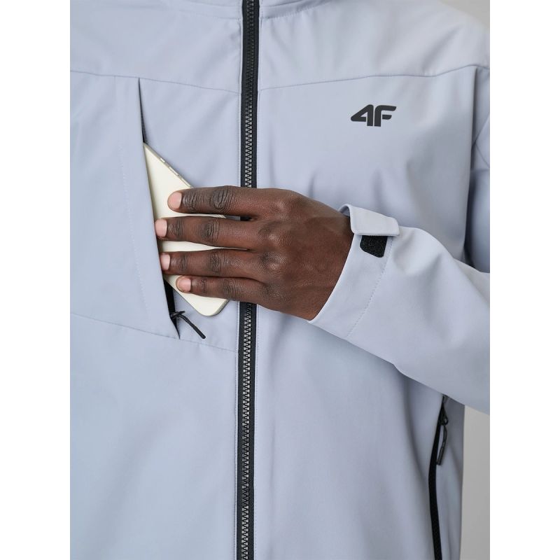 Men's windproof softshell with 5000 membrane 4F 4FWSS26TSOFM550-25S 3xl dzseki