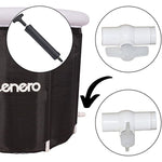 Enero WARM SWIMMING POOL ICE BATH fekete furniture