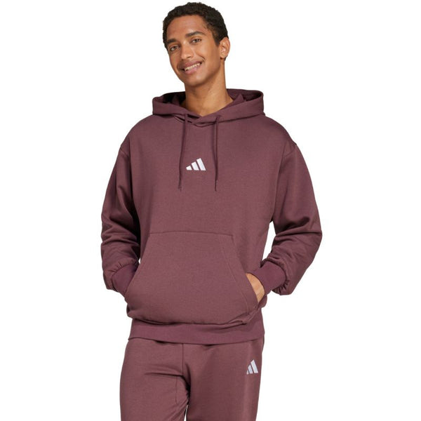 Adidas Essentials Feelcozy Fleece M kapucnis pulóver