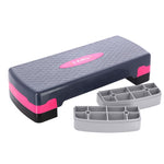 HMS aerobics step model AS002 in pink/ szürke póló 17-44-006