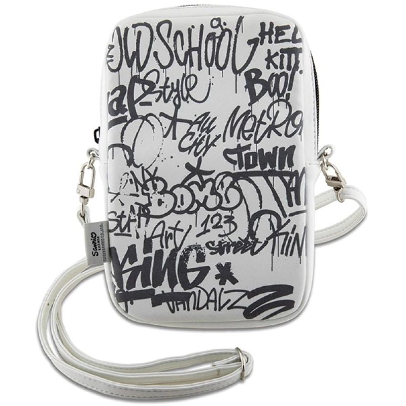 Hello Kitty Graffiti Kitty Head bag - white