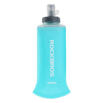 Rockbros 35210027001 soft flask running water bottle 500 ml - light blue jasnoniebieski training equipment