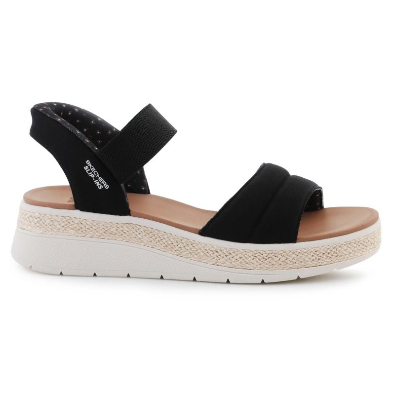 Skechers Slip-Ins Sandals: Bobs Sun Ray W 114413-BLK cipő