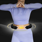 HMS Hhm13 New Hula Hop Black/Gold With Magnets And Weight + Counter arany jibbitz 17-44-574