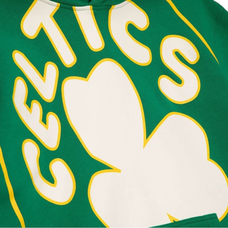 Mitchell & Ness NBA Boston Celtics Sports Hoodie zöld kapucnis pulóver