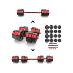 HMS Composite dumbbell SGC40 40kg + barbell póló 17-57-032