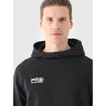 Men's sweatshirt with hood, open, 4F 4FRAW24TSWSM2072-20S kapucnis pulóver