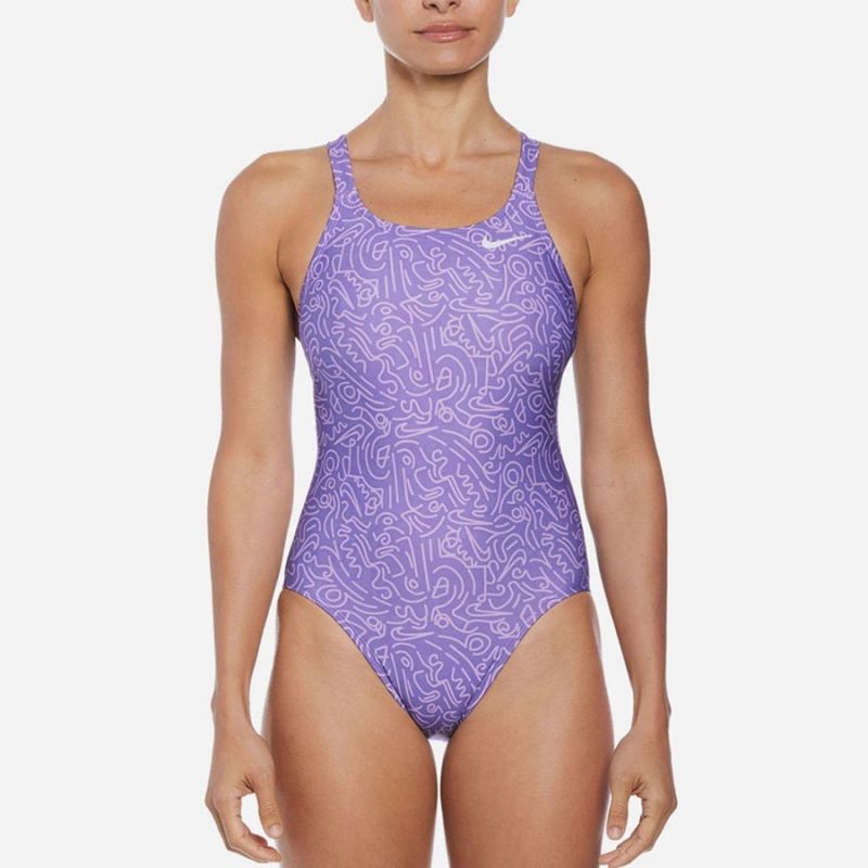 Nike Hydrastrong Multi Print Swimsuit W NESSD011 582 Ruházat