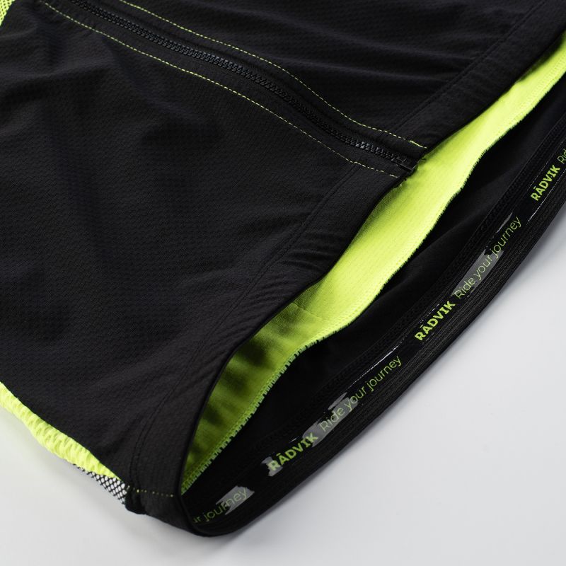 Radvik Echo BV GTS cycling jersey fekete póló