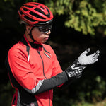 Rockbros cycling gloves, insulated, long, size: - black and gray szürke kesztyű