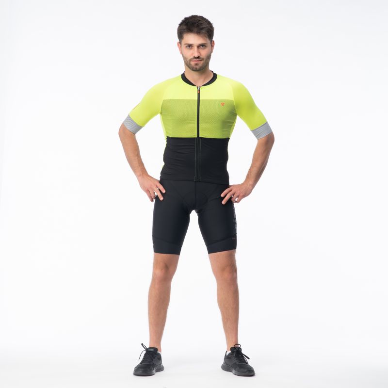 Radvik Echo BV GTS cycling jersey fekete póló
