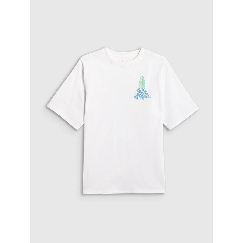 4F Girls' loose T-shirt with print 158/164 ruházat 4FJRSS26TTSHF3980-11S