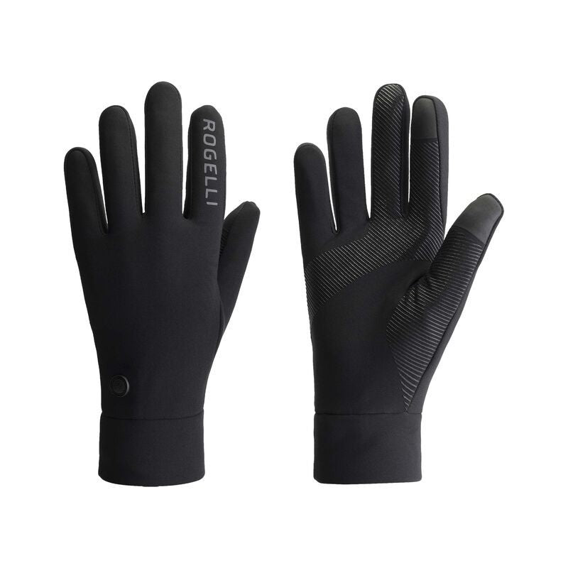 Rogelli ESSENTIAL THERMAL gloves black fekete kesztyű
