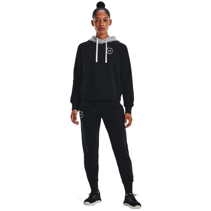 Under Armour Armor Rival Fleece CB Hoodie W 1373031 001 Pulóver