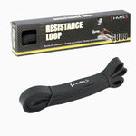 HMS Exercise bands GU05 BLACK 22 x 4.5 x 2080 MM fekete edzőfelszerelés 17-33-022