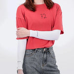 Rockbros cycling sleeves - white (2 pcs.)