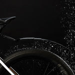 Rockbros FK-810 Folding Telescopic Bicycle Fender Set - Black fekete sets