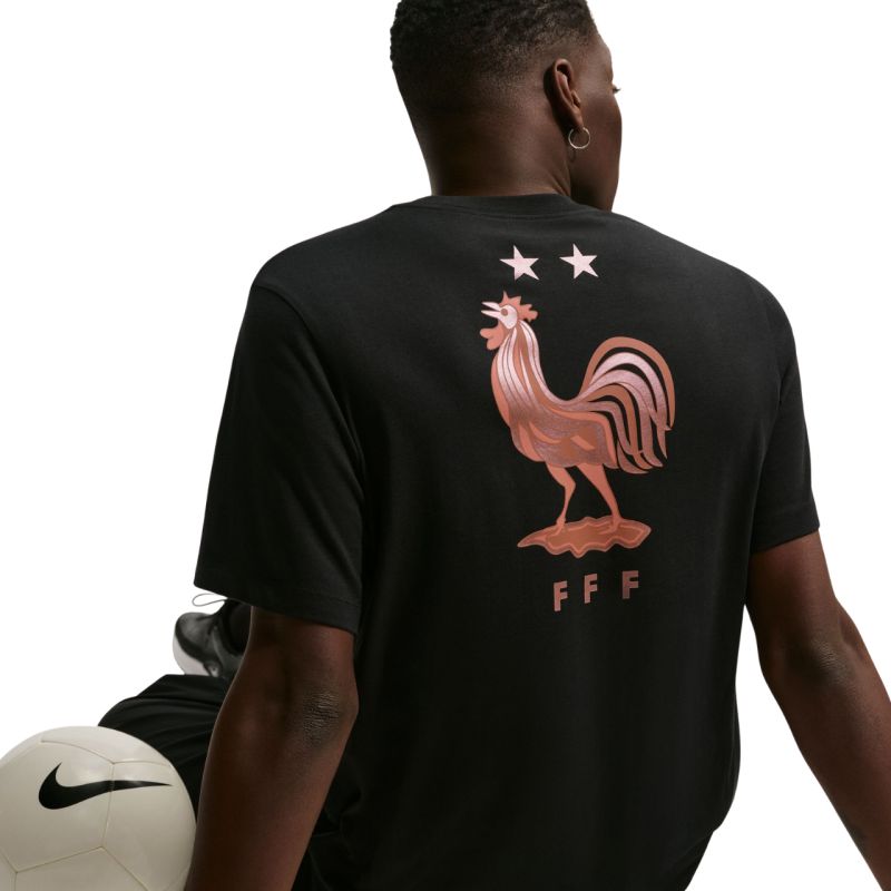 Nike FFF Lbr Wrdmark Men's T-Shirt fekete póló