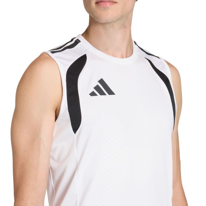 Adidas Men’s Tiro 26 Competition Sleeveless Jersey, white, fehér férfi póló KA7614