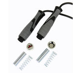 Body Sculpture Speed skipping rope with 2 x 100g weights BK szürke edzőfelszerelés BK256