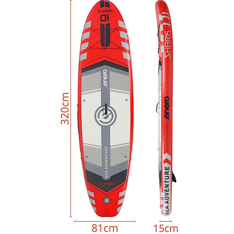 Enero SET - SUP BOARD 150KG INFLATABLE SHARK sets