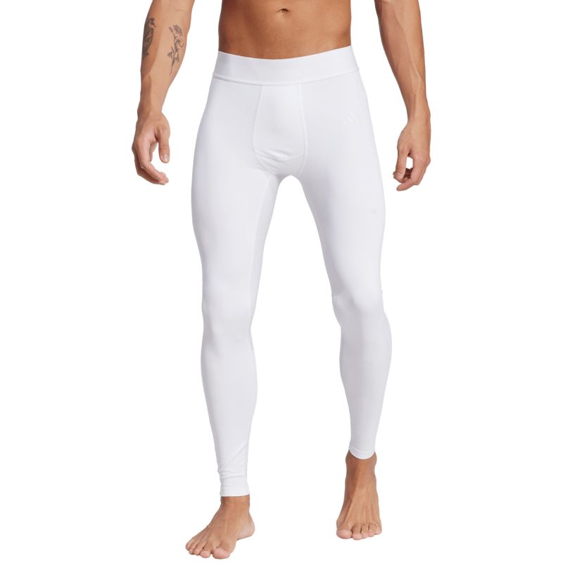 Adidas Men's Techfit Tight Long White 2xs férfi leggings JN7353