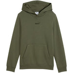 Puma ESS Small No. 1 Logo Centered Hoodie for Kids 692976 khaki gyerek kapucnis pulóver 69297686