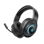head QCY V200 Pro Wired Gaming Headphones with 7.1 Sound and Detachable Microphone - Black przewodowe \ czarny headsets