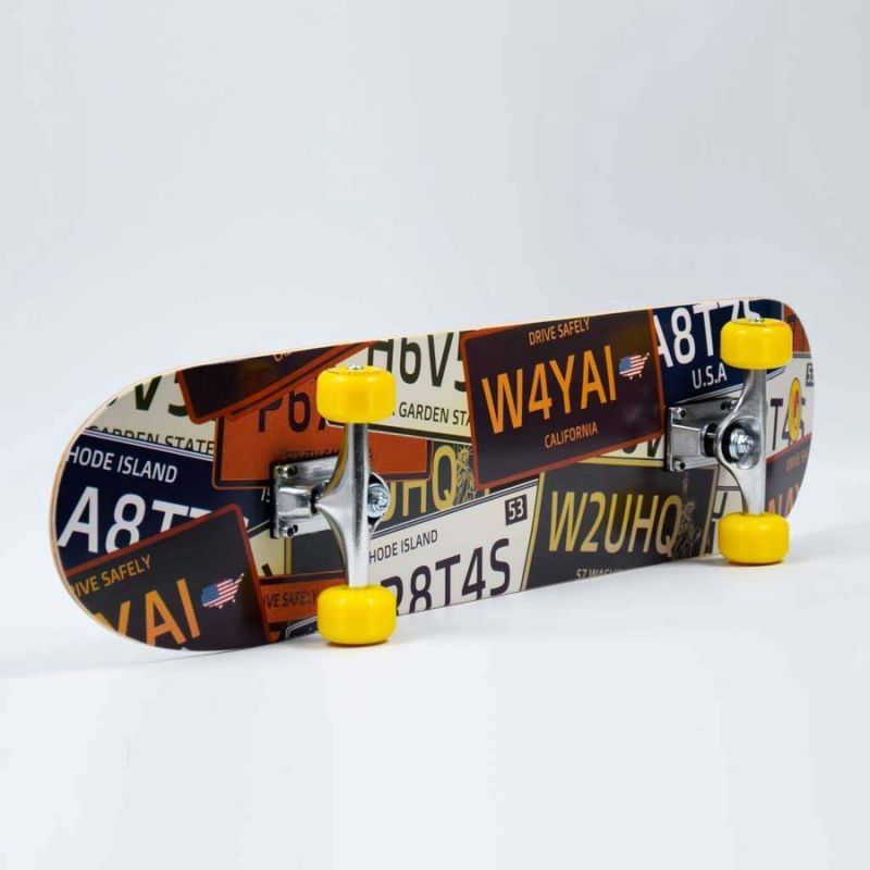 Smj sport skateboard BS-Q3108FC License Plates HS-TNK-000011611 Szabadidő kiegészítő