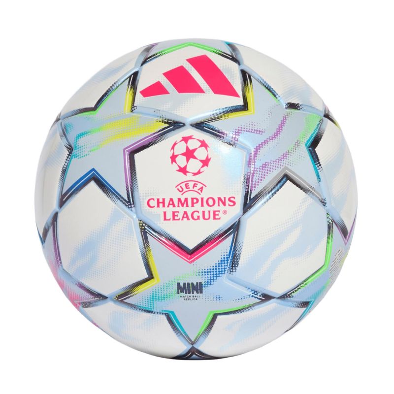 Adidas UCL Mini 26/27 League Stage Football White and kék hátizsák KE9770