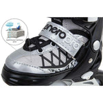 Enero Pro Roller Skates-Roller Skates-Ice Skating 4in1 Led 34-37 Gray szürke skates, roller skates