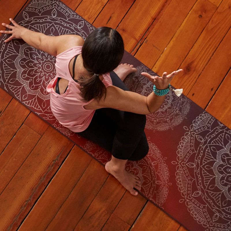 Gaiam Metallic Sun yoga mat 6mm 63417 Edzőfelszerelés