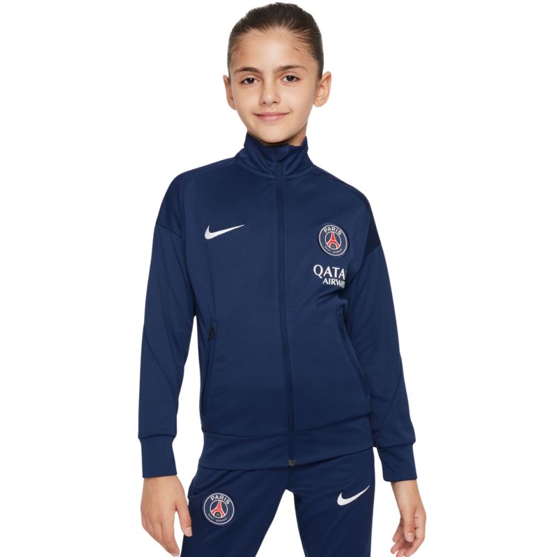 Nike PSG Dri-Fit Academy Pro Kids Tracksuit Navy Blue sötétkék tracksuits FQ0063411