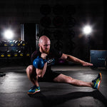 HMS Blue KNV28 cast iron kettlebell 28kg kék súlyzó 17-64-047