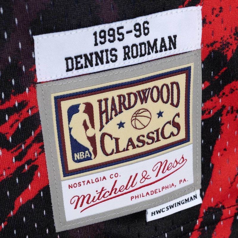 Mitchell & Ness Marble NBA Swingman Dennis Rodman Chicago Bulls Jersey 4xl mez