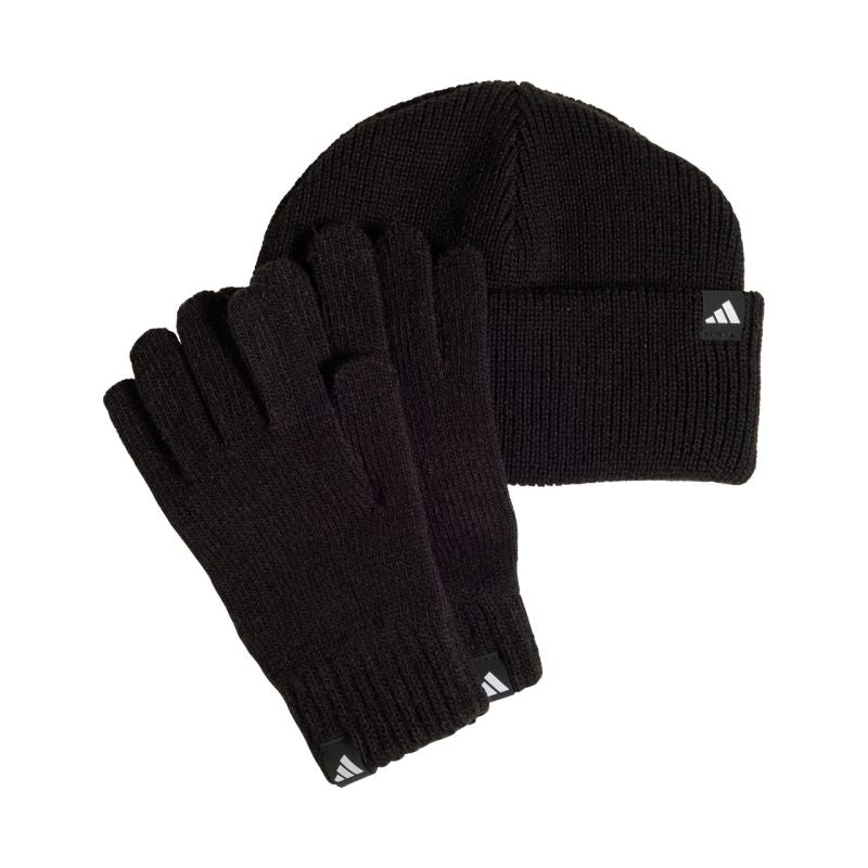 Adidas children's set hat + gloves black JP2783 młodzieżowa hátizsák