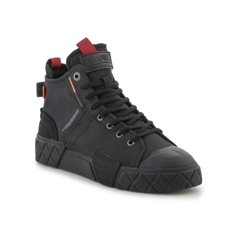 Palladium Ace City Shel Chukka 79131-008 fekete utcai cipő