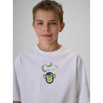 4F Boy's loose T-shirt with print 158/164 ruházat 4FJRSS26TTSHM4276-10S
