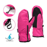 Meteor Winter Gloves Juna S pink/black rózsaszín kesztyű 17720