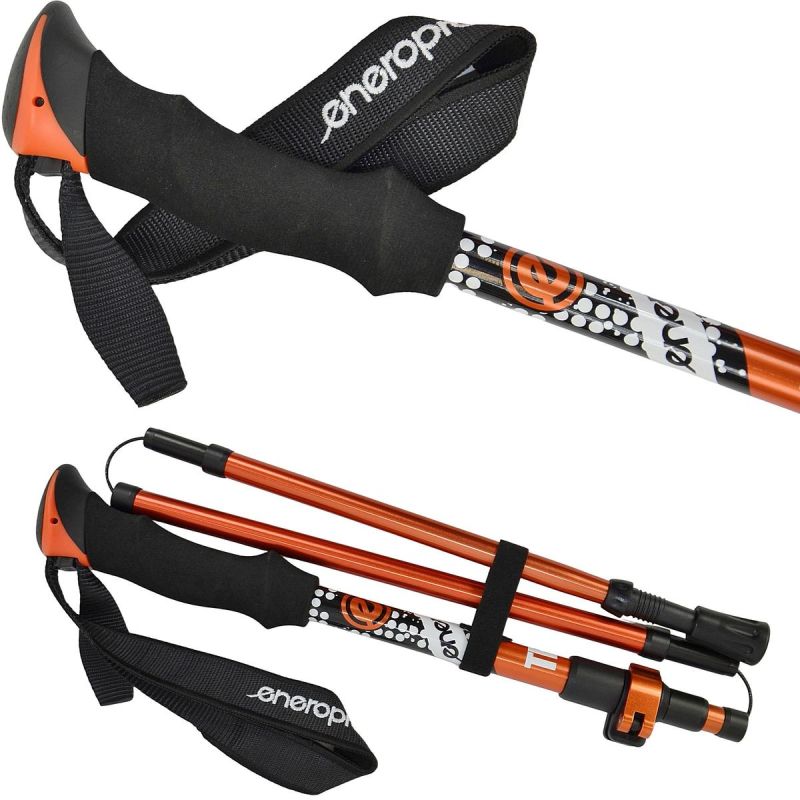Enero Nordic Walking Trip Poles In Pro Case sticks