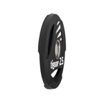 Tiguar PU Olympic plate 2.5 kg fekete kiegészítő TI-WTPU00250