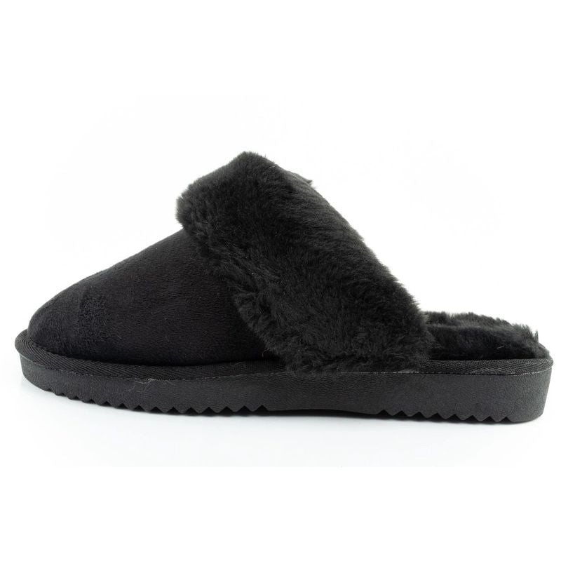 O'Neill Pomnio women's slippers, insulated slip-on slippers, fashionable, warm, black fekete papucs
