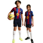 Nike FC Barcelona 2026/27 Stadium Home Kids' Navy kék short