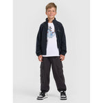 4FWarm fleece with stand-up collar for boys 4F 4FJRAW25TFLEM438-31S pulóver