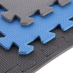 One Fitness Multipack MP10 puzzle mat blue-gray 9 pieces 10 mm szürke edzőfelszerelés 17-63-083