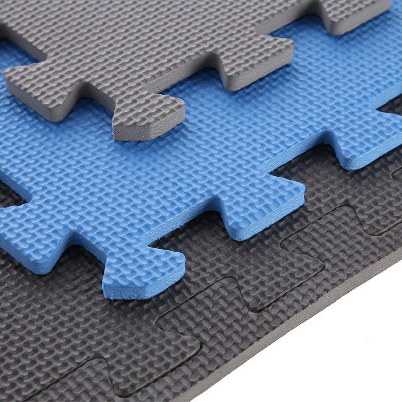 One Fitness Multipack MP10 puzzle mat blue-gray 9 pieces 10 mm szürke edzőfelszerelés 17-63-083